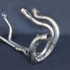 Kit scarico racing in acciaio inox senza silenziatore, NC30 NC35 (VFR400R/RVF400RR)