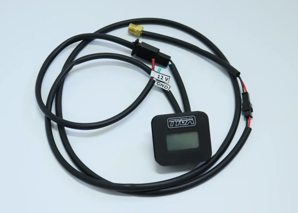 Alternative view of Display LCD retroilluminato per termometro, Universale, Attacco 1/8" NPT