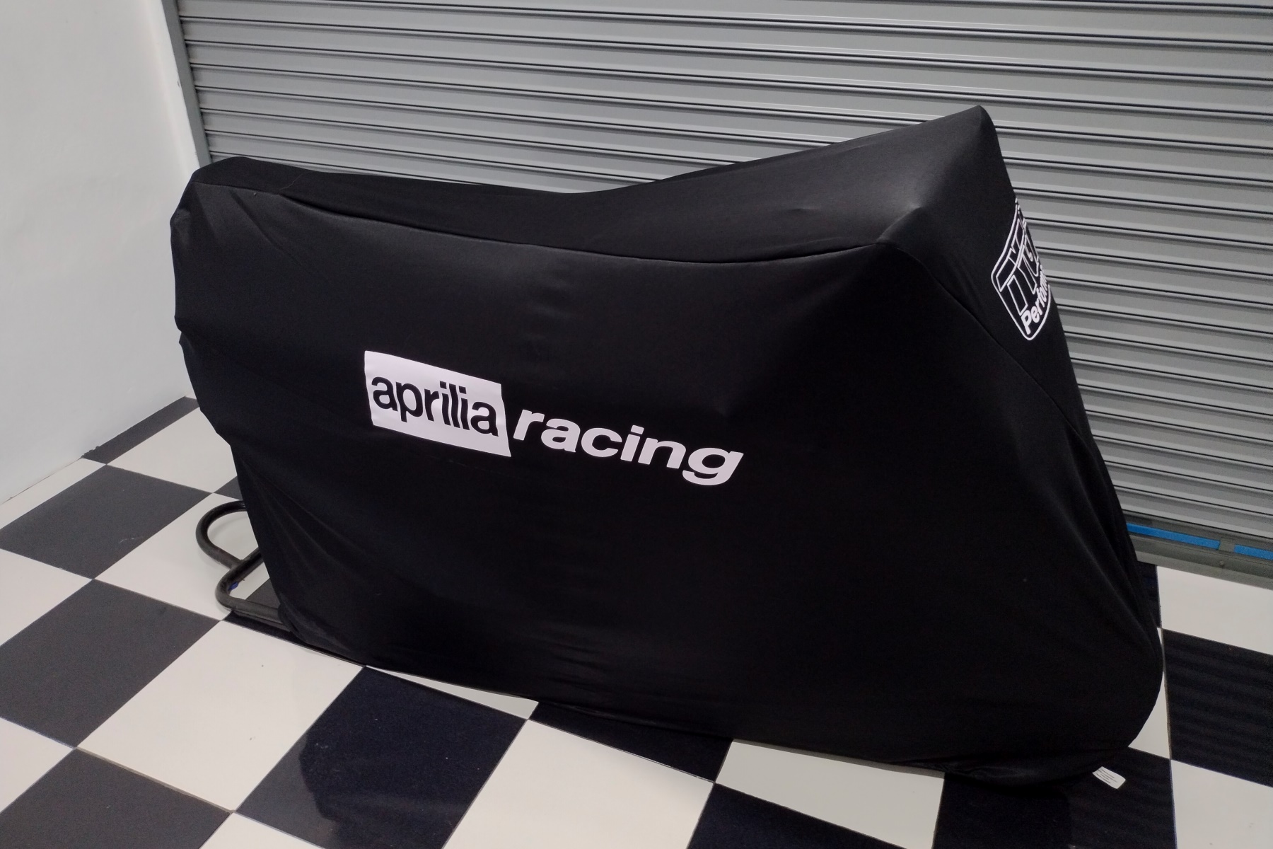Telo coprimoto antipolvere TYGA, Nero (STREET), Aprilia Racing