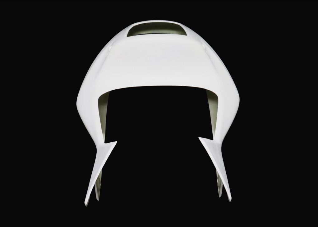 Alternative view of Codone in fibra di vetro (GRP), forma standard RC51, Honda VTR1000 SP1/SP2