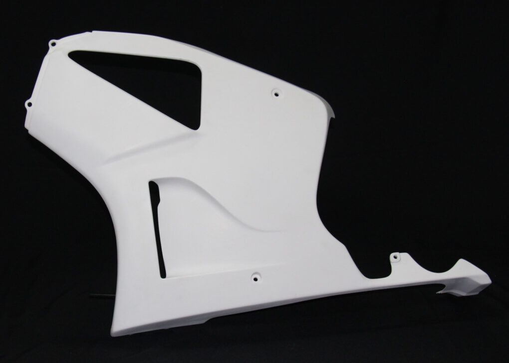 Carenatura laterale sinistra in GRP, forma standard RC51, Honda VTR1000 SP1/SP2