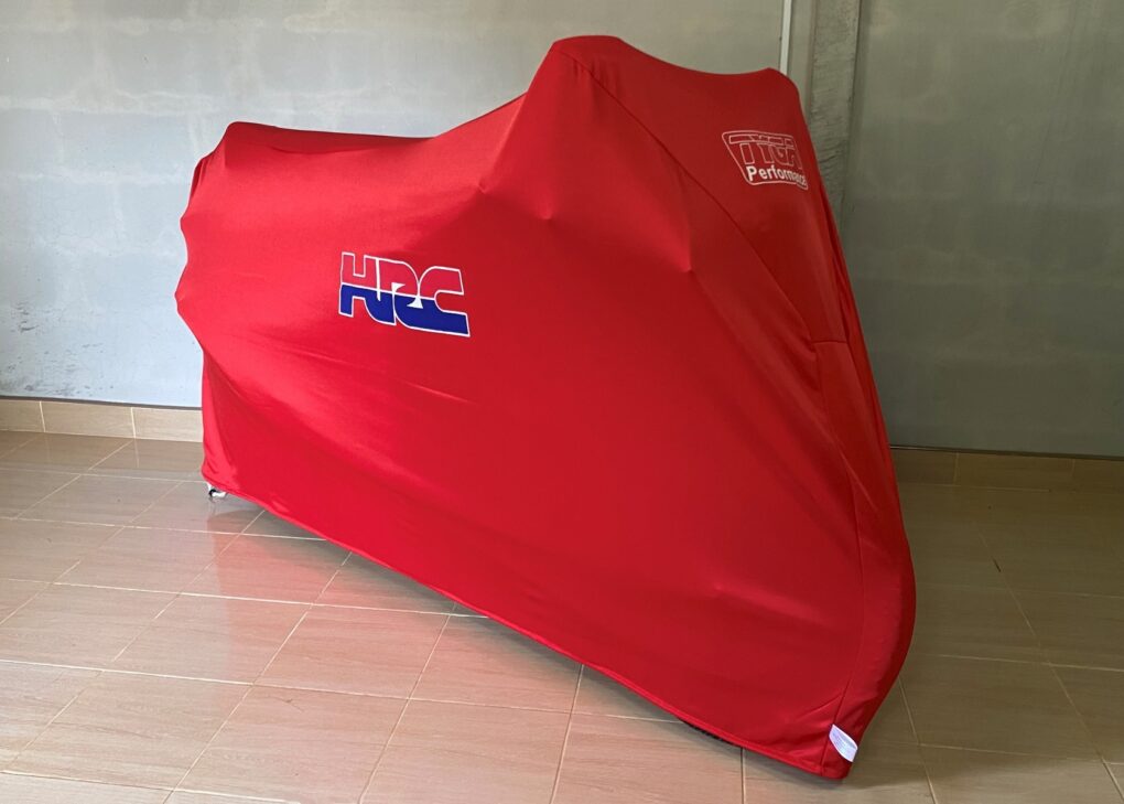Telo coprimoto antipolvere TYGA, Rosso HRC, stradale